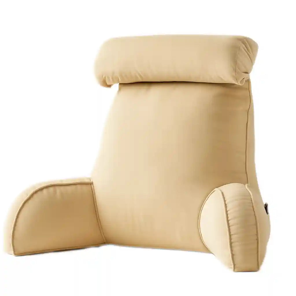LuxLire™ – Ergonomic Bed Reading Cushion with Memory Foam