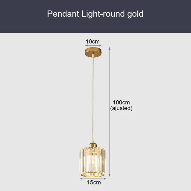 Luxury Crystal Pendant Light