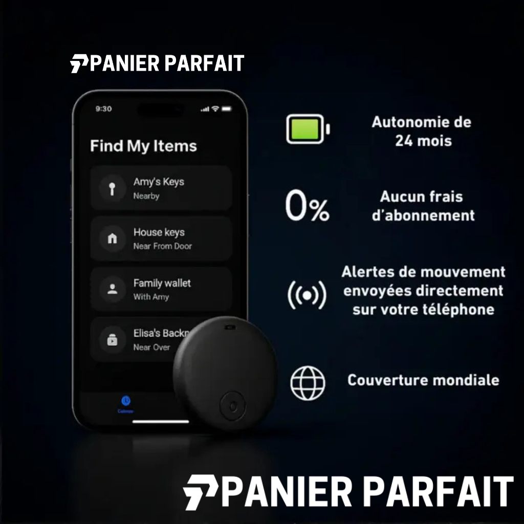 Traceur GPS voiture sans fil compatible Android iOS