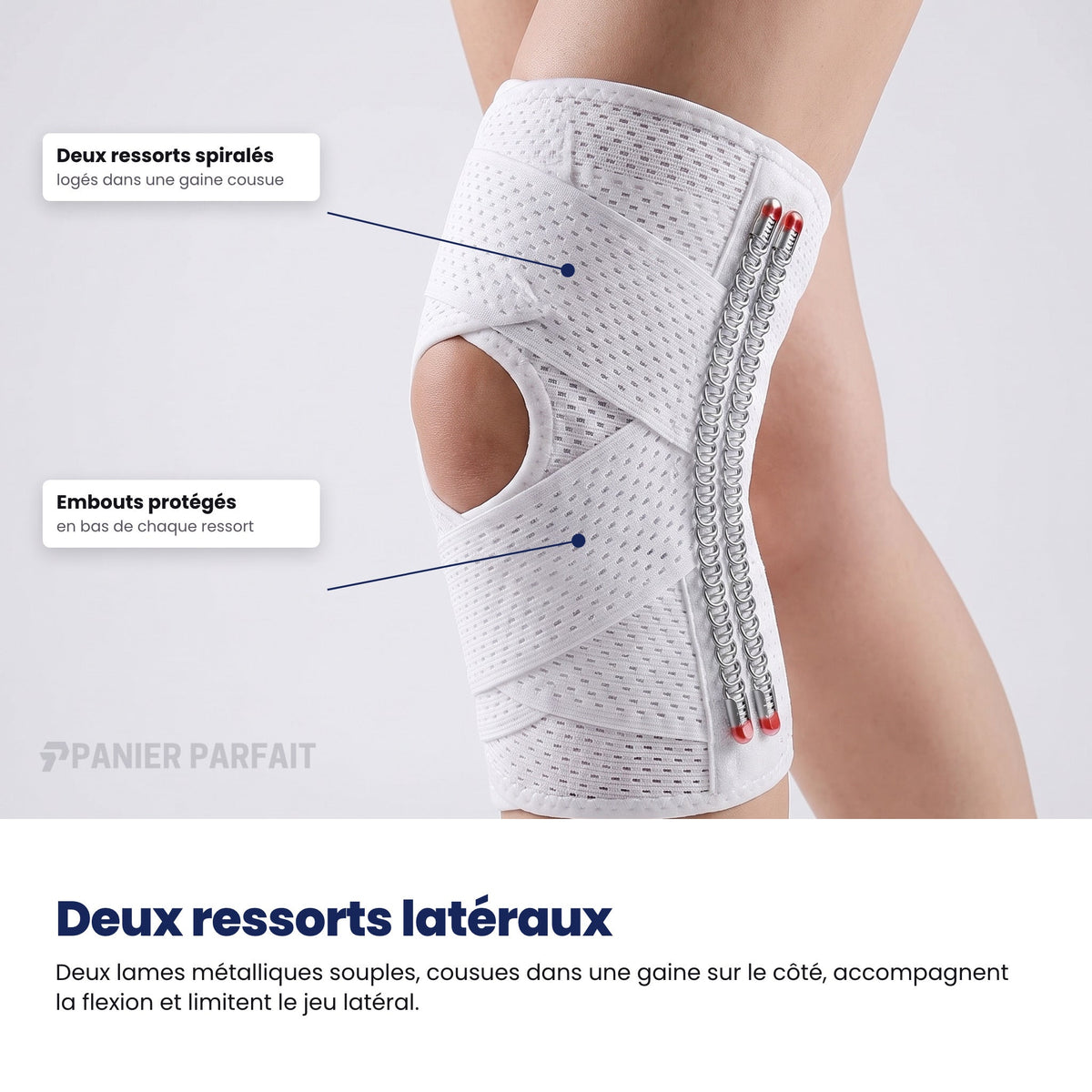 Genouillère réglable à maintien rotulien FlexiGard