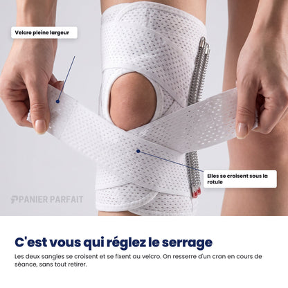 Genouillère réglable à maintien rotulien FlexiGard