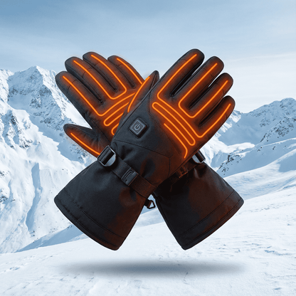 Gants chauffants rechargeables à batterie intégrée