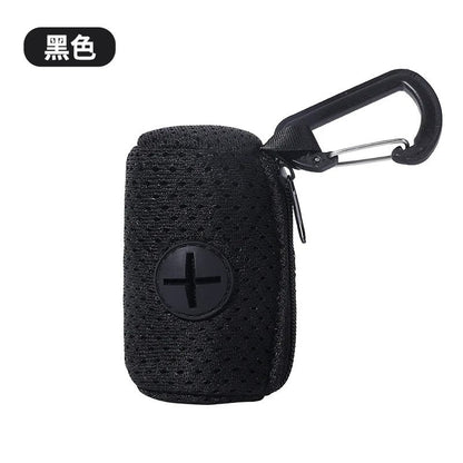 Porte-sac élégant pour chien en tissu résistant