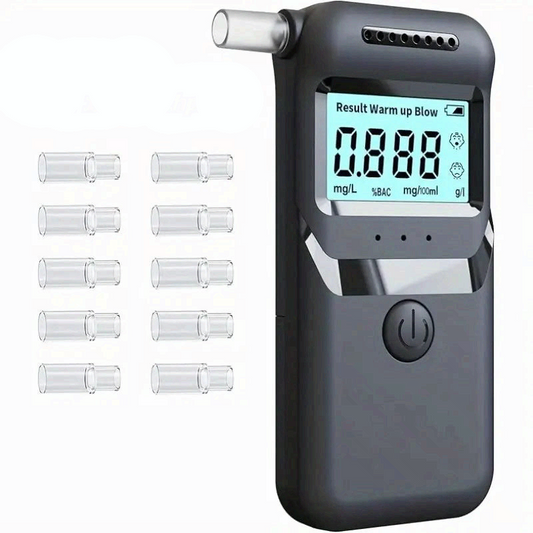 AlcoZen™ – Éthylotest Électronique Portable à Affichage LCD Précis