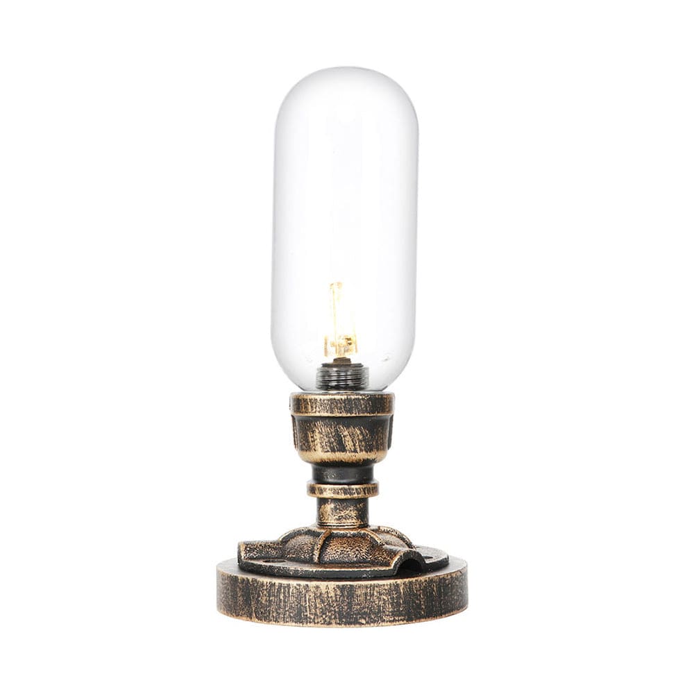 Lampe de table moderne à design industriel en métal