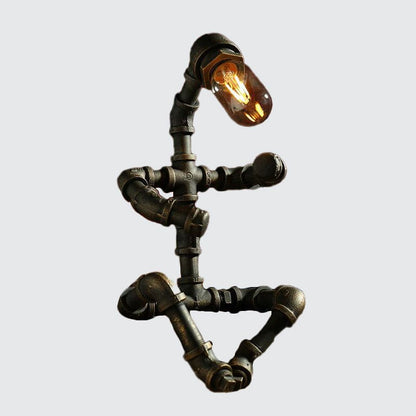 Lampe de table design robot moderne LED