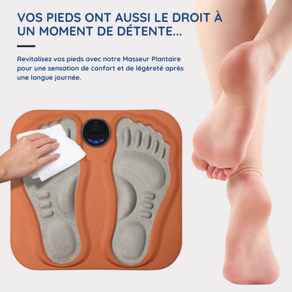 Appareil de massage plantaire électrique à stimulation musculaire