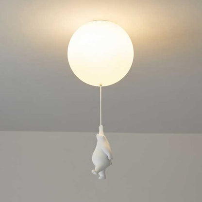 Plafonnier LED à éclairage doux