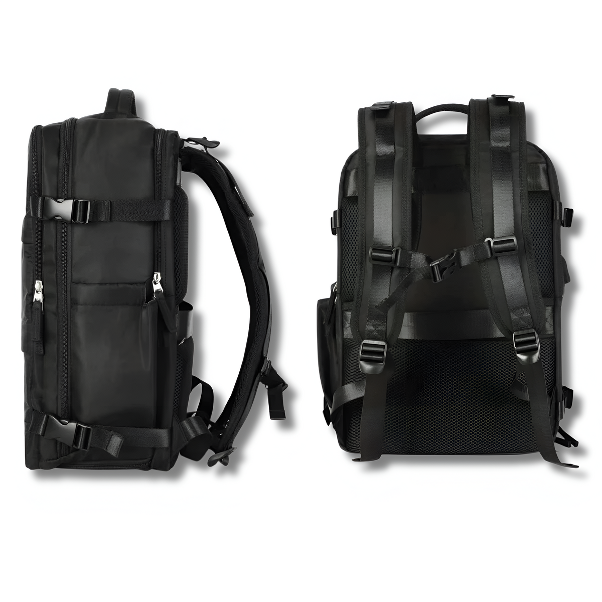 Sac à dos de voyage fonctionnel avec port de chargement USB intégré