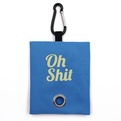 Distributeur de sacs à déchets portable en plastique