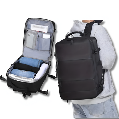 Practical Travel Bag with Built-in USB Port