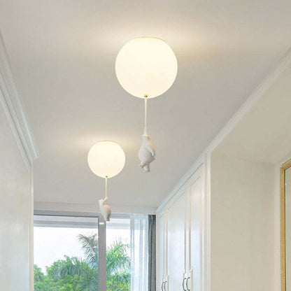 Plafonnier LED à éclairage doux