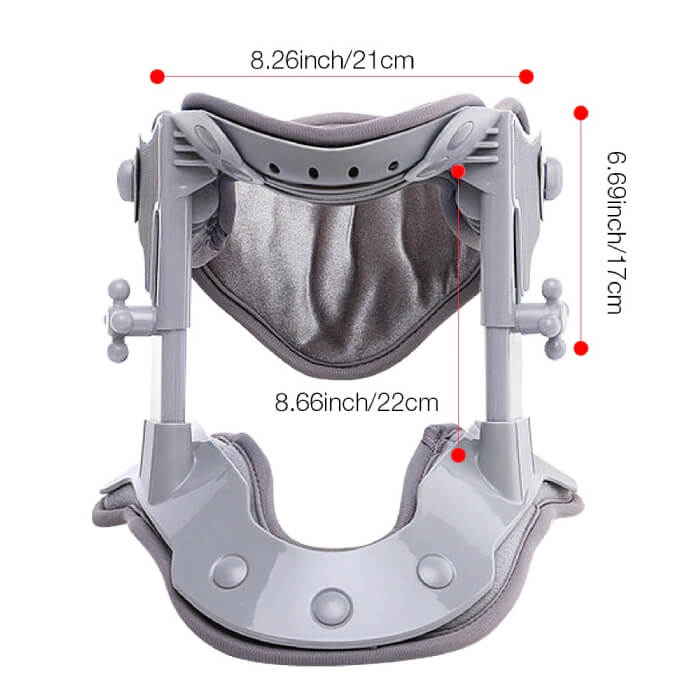 Appareil de traction cervicale avec chaleur apaisante et soutien