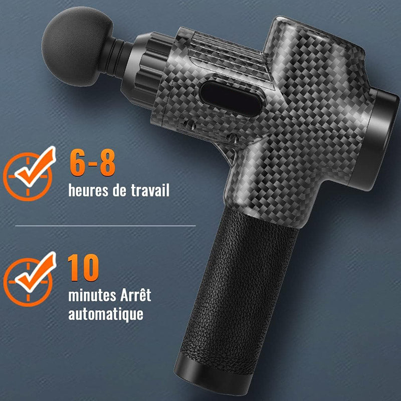 Pistolet de massage musculaire silencieux à intensité réglable 30