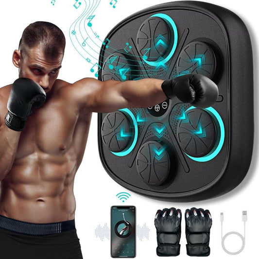 Entraîneur de Boxe Musical Intelligent Blanc Cadeau Homme - Santeova