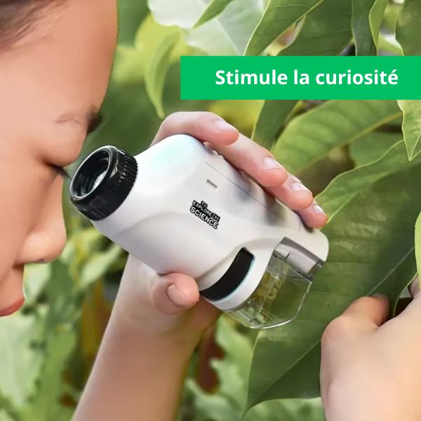 Microscope de poche puissant à grossissement élevé