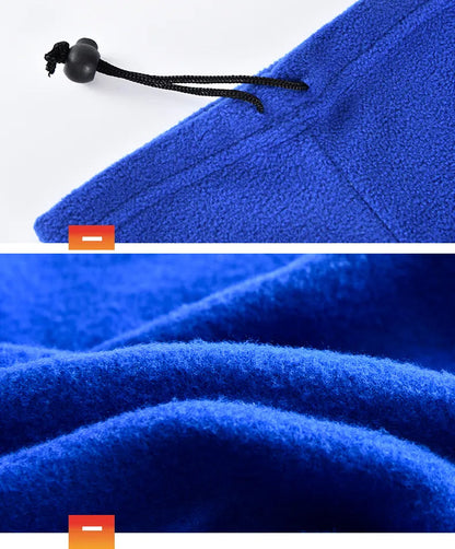 Cagoule chaude isolante en tissu extensible multifonction