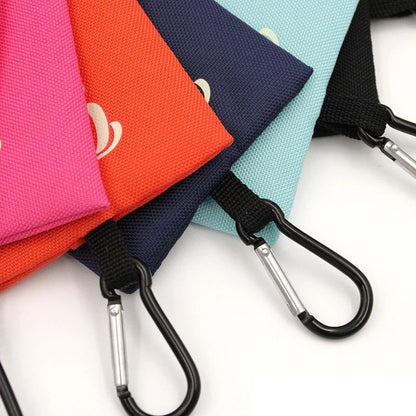 Distributeur de sacs à déchets portable en plastique