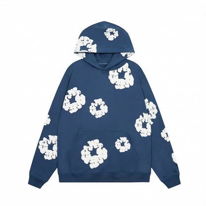 Elegant Floral Men's Sweatshirt – Chic Comfortable Spring Wear