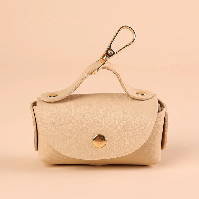 Porte-sac élégant pour chien en tissu résistant