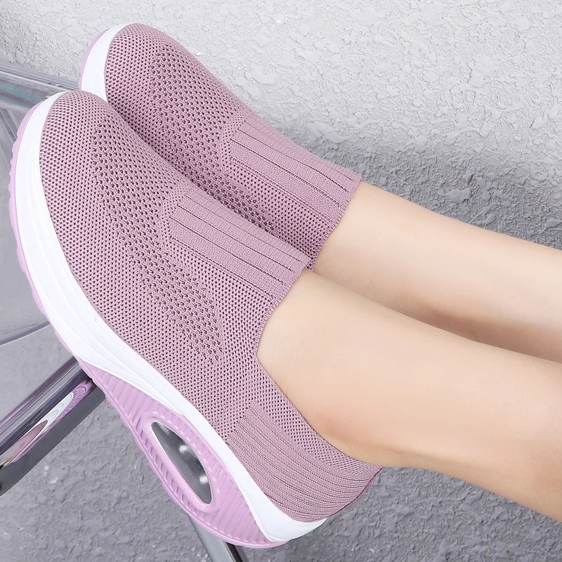 Airthéna™ – Basket orthopédique femme à semelle air et maintien optimal