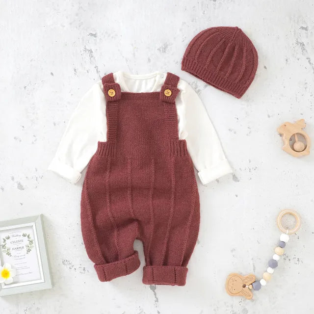 Costume et Bonnet Bébé Douillet