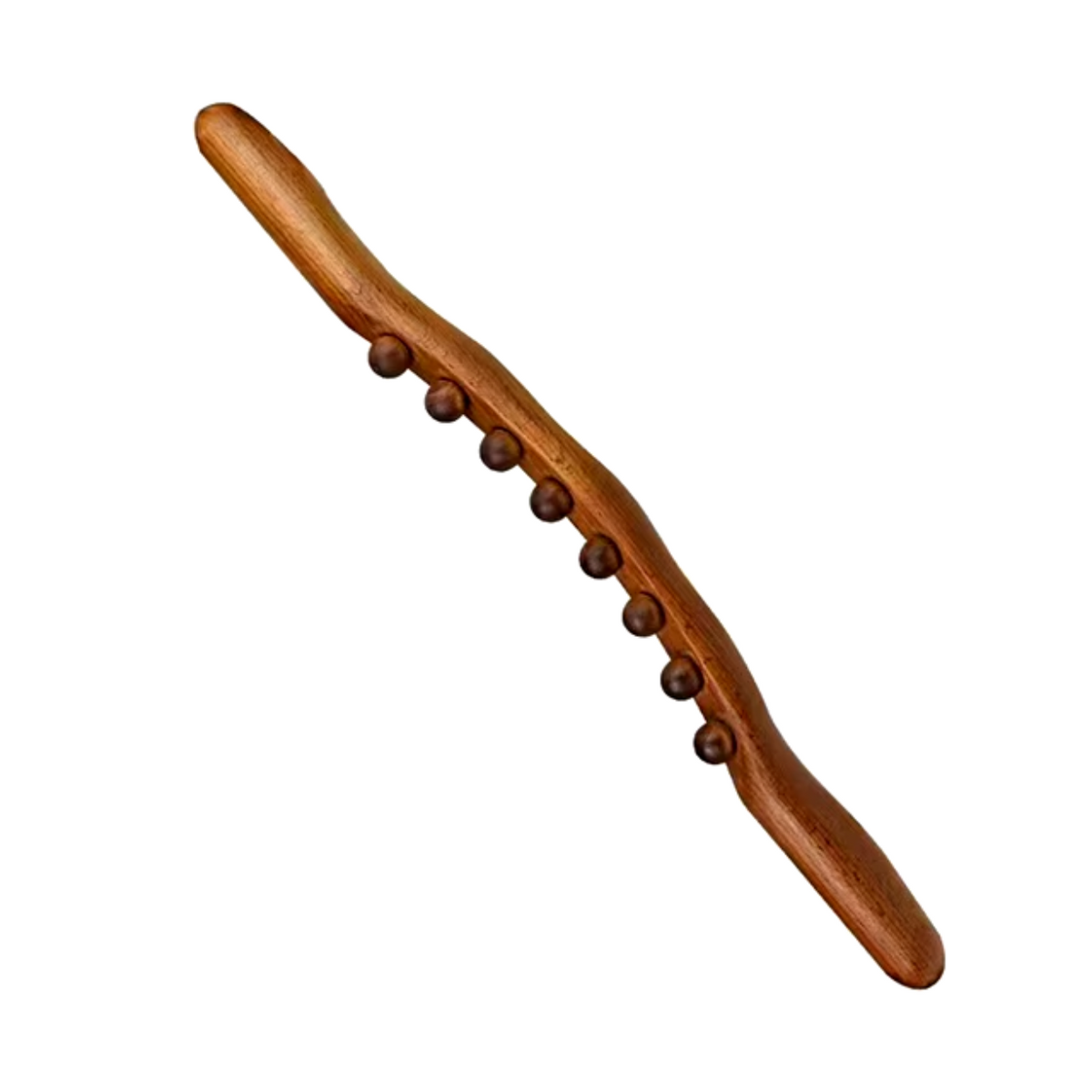 Bâton de massage en bois naturel énergétique