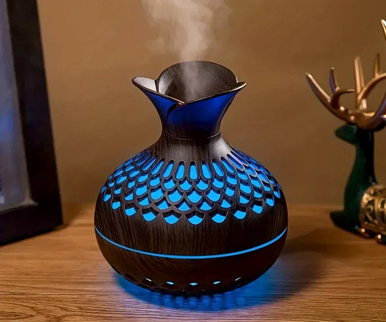 Diffuseur d'huiles essentielles à lumière LED
