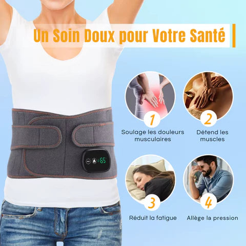 Multifunctional Heating Belt with Heat and Massage