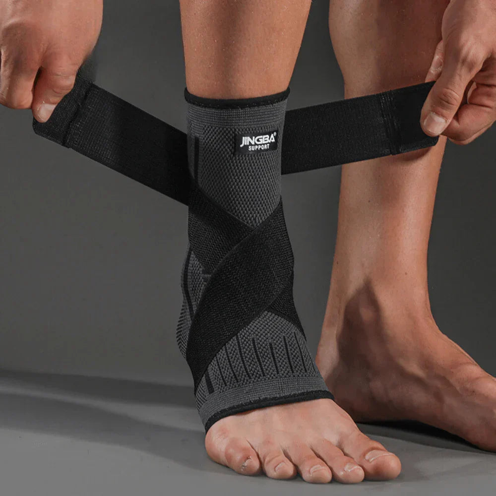Attelle de cheville flexible en néoprène