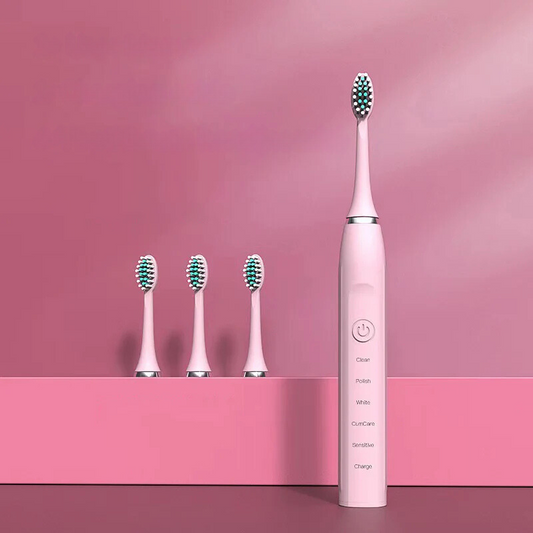 CleanFlex™ – Non-Rechargeable Sonic Toothbrush Plaque Removal