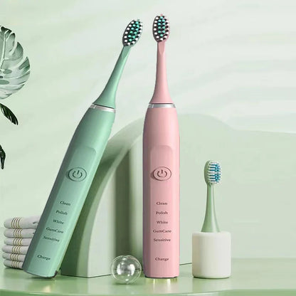 CleanFlex™ – Non-Rechargeable Sonic Toothbrush Plaque Removal