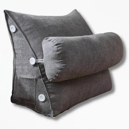 ReadLuxe™ – Ergonomic Reading Cushion with Lumbar Support