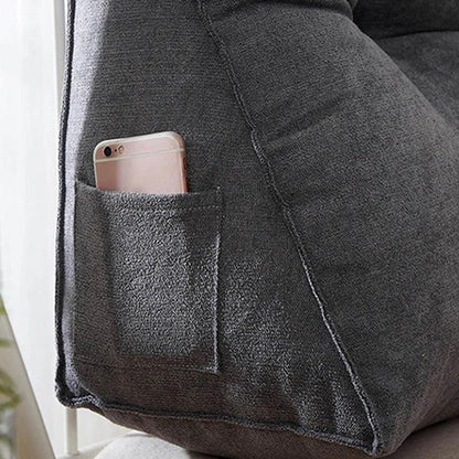 ReadLuxe™ – Ergonomic Reading Cushion with Lumbar Support