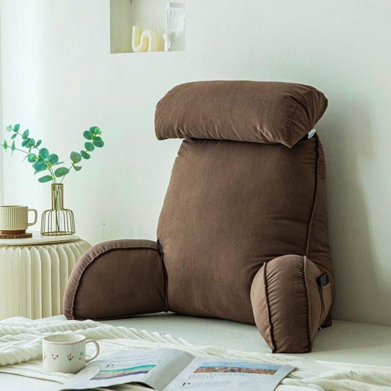 LuxLire™ – Ergonomic Bed Reading Cushion with Memory Foam
