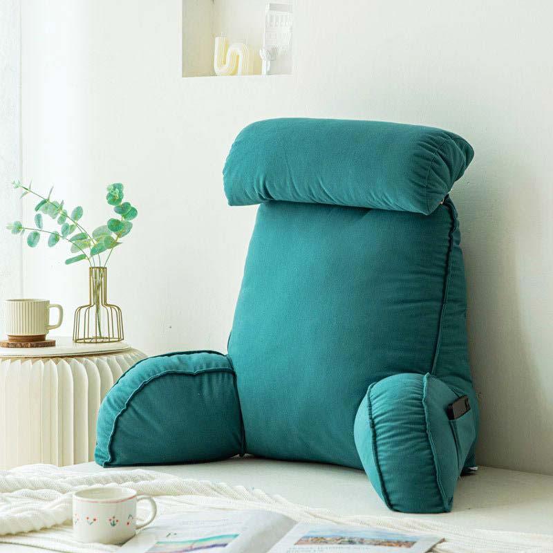 LuxLire™ – Ergonomic Bed Reading Cushion with Memory Foam