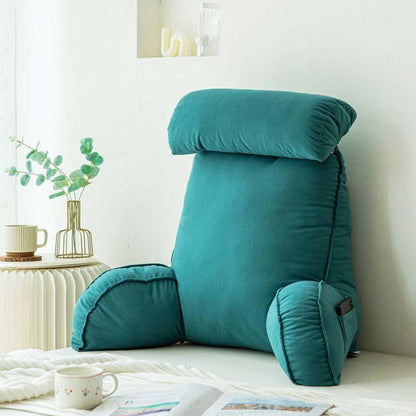 LuxLire™ – Ergonomic Bed Reading Cushion with Memory Foam