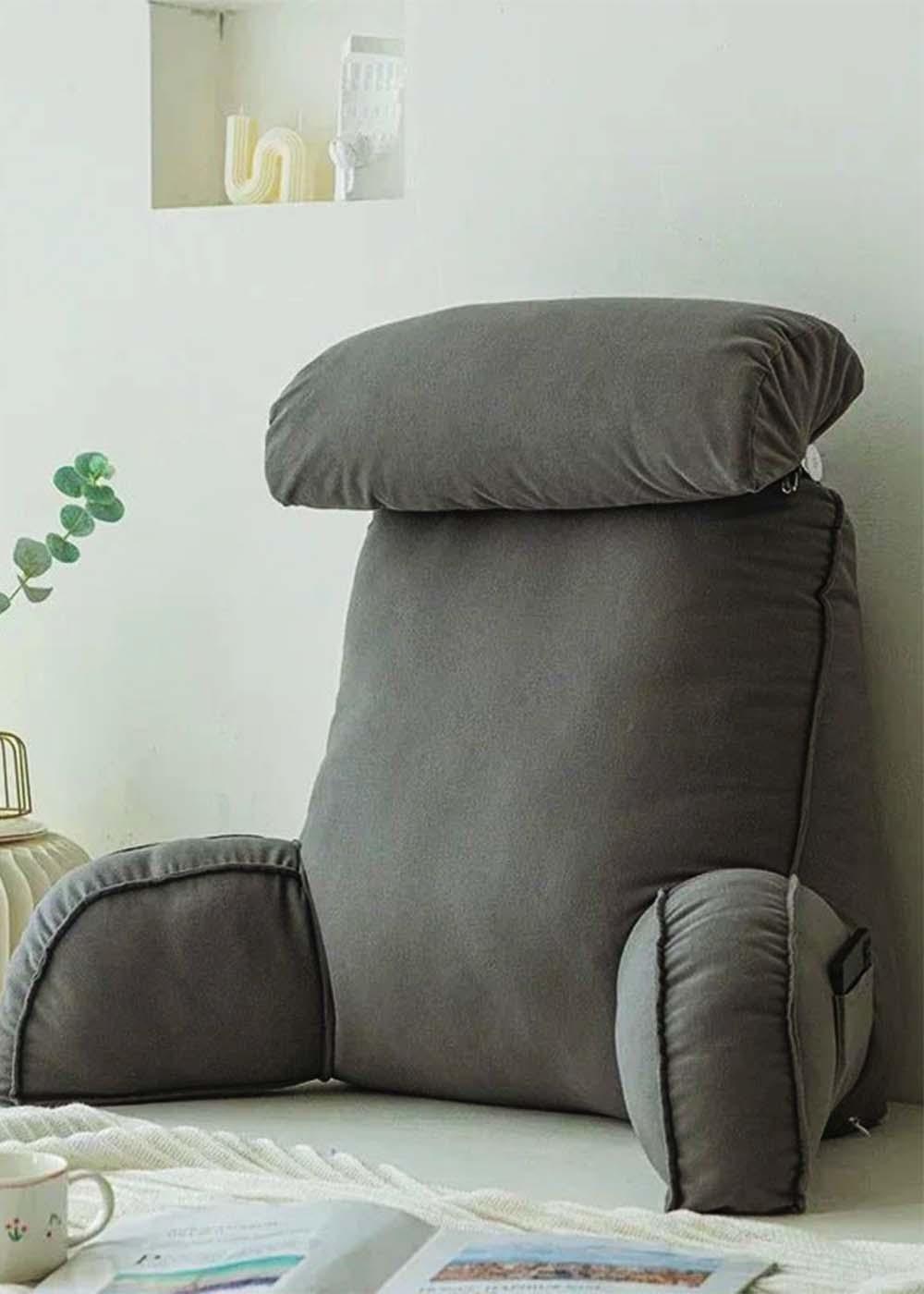 LuxLire™ – Ergonomic Bed Reading Cushion with Memory Foam