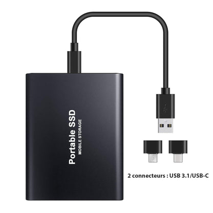 Fast and Compact External Hard Drive - Large Capacity Portable Storage