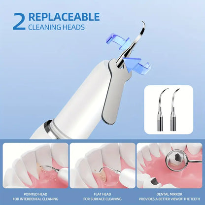 DentaLume™ – Nettoyeur Dentaire Électrique avec Lumière LED et Recharge USB