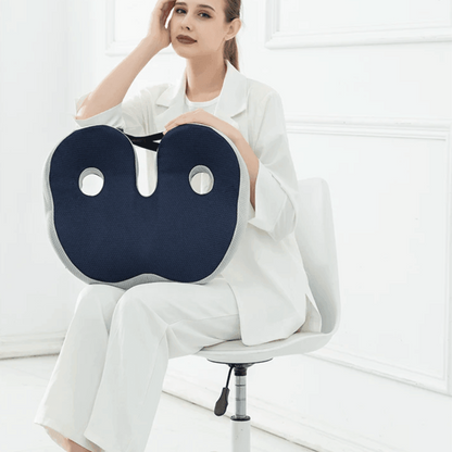 Coussin orthopédique maintien pelvien et dorsal pour chaise