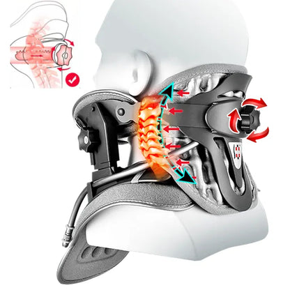 Appareil de traction cervicale avec chaleur apaisante et soutien