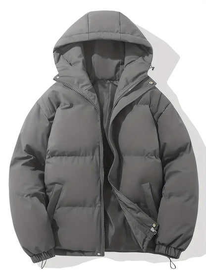Veste d'hiver matelassée classique à capuche