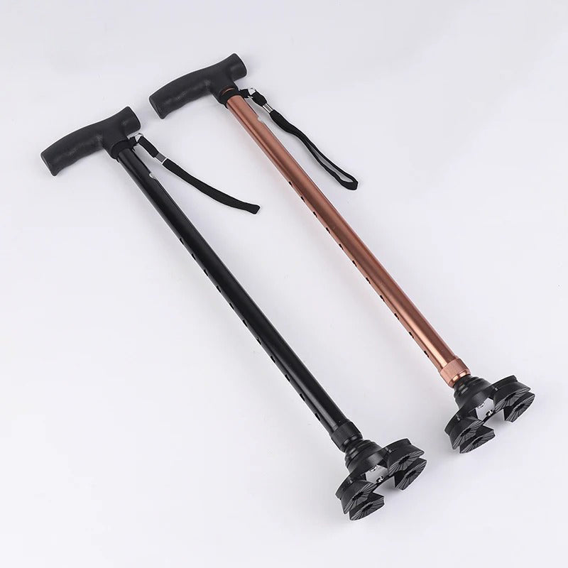 FoldEase™ – Canne marche orthopédique réglable pliable : mobilité et liberté
