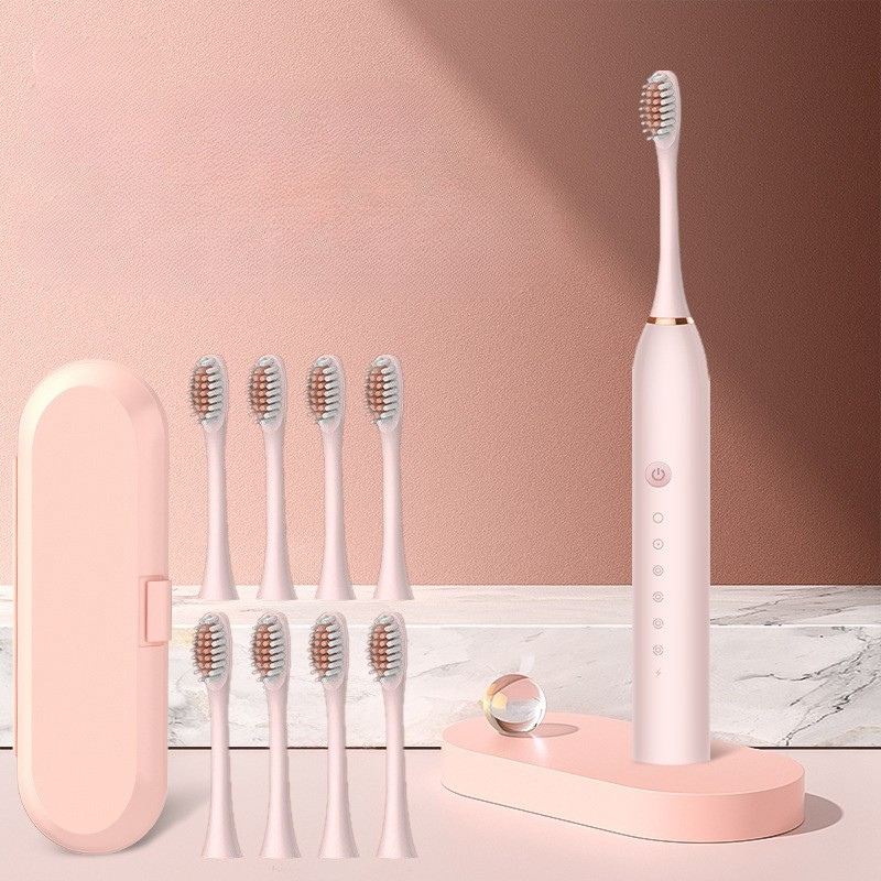 GlowSmile™ – Rechargeable Sonic Toothbrush with Multiple Modes