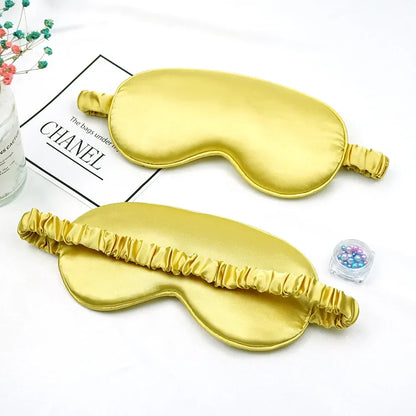 Masque de sommeil doux imitation soie confortable