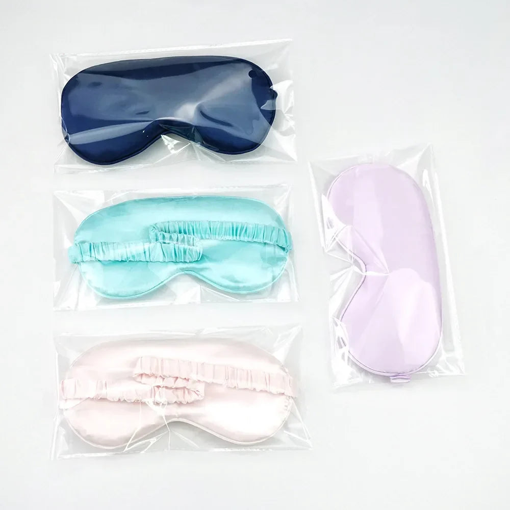Masque de sommeil doux imitation soie confortable