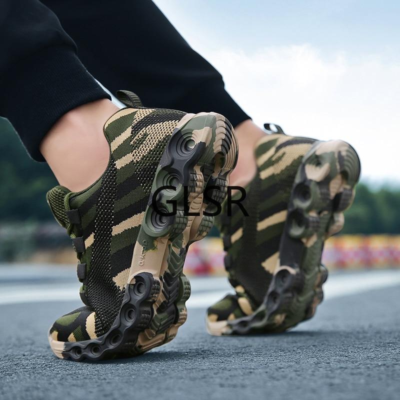 Chaussures orthopédiques respirantes motif camouflage