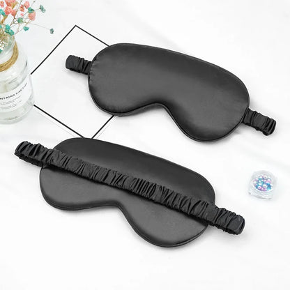 Masque de sommeil doux imitation soie confortable