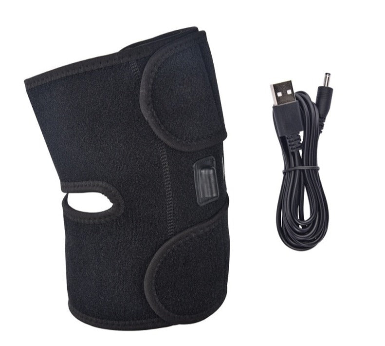 Genouillère chauffante réglable USB Charge